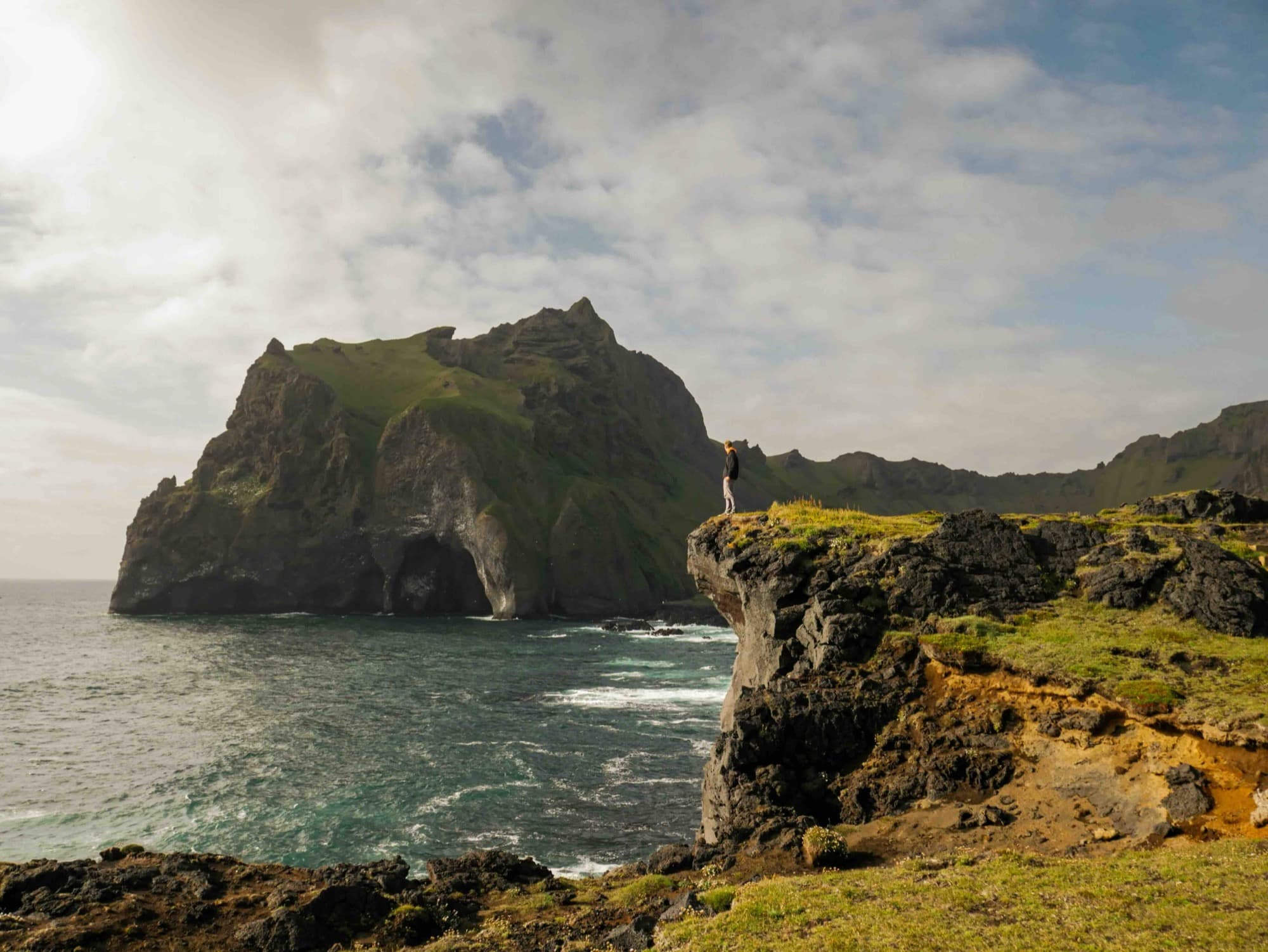 Icelandic volcanic landscape